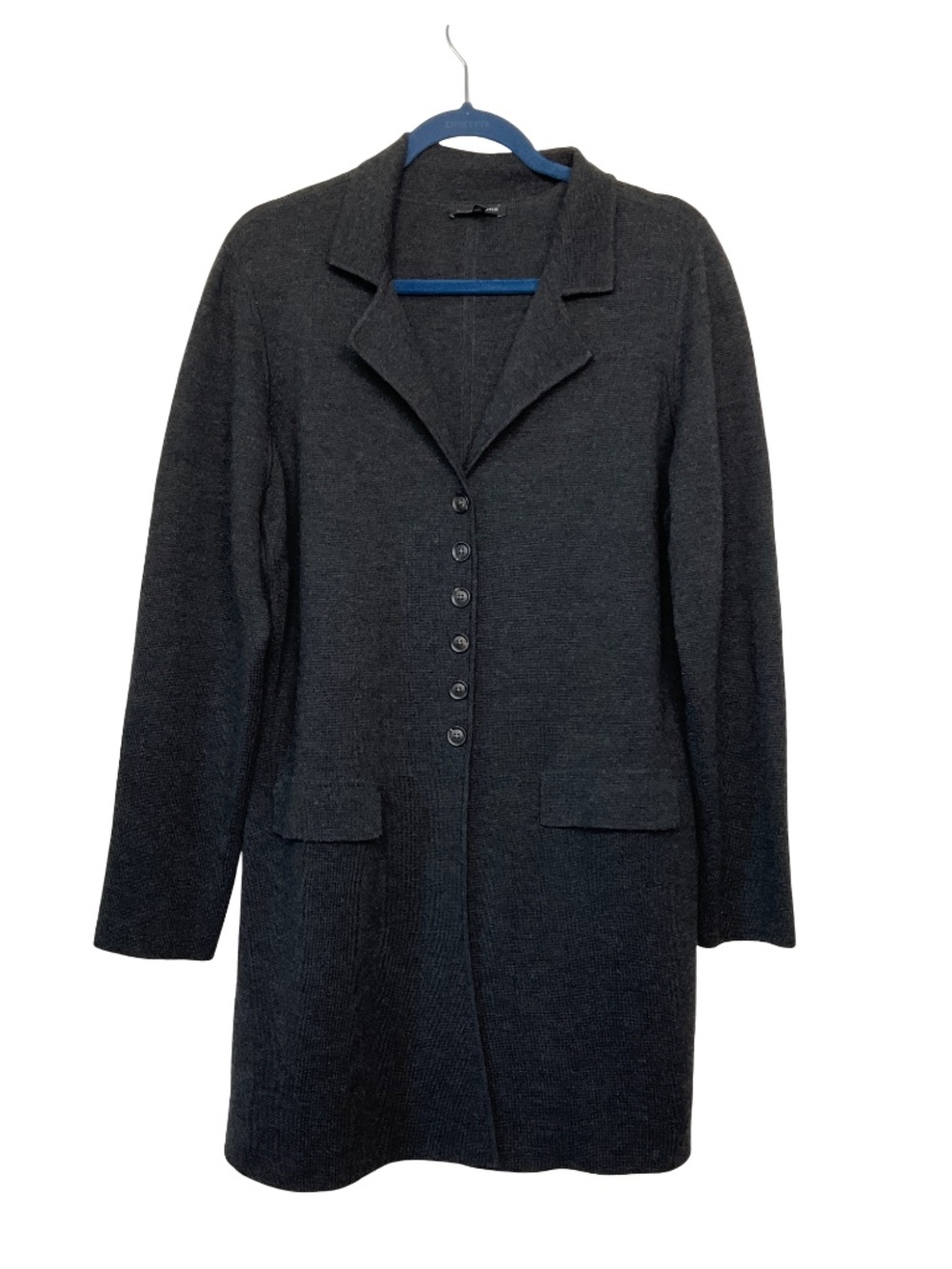 Eileen Fisher Merino Wool Cardigan Sweater Coat